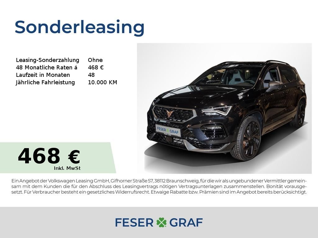 Cupra Ateca VZ Tribe Edition 2.0 TSI 4 DRIVE AHK/NAVI