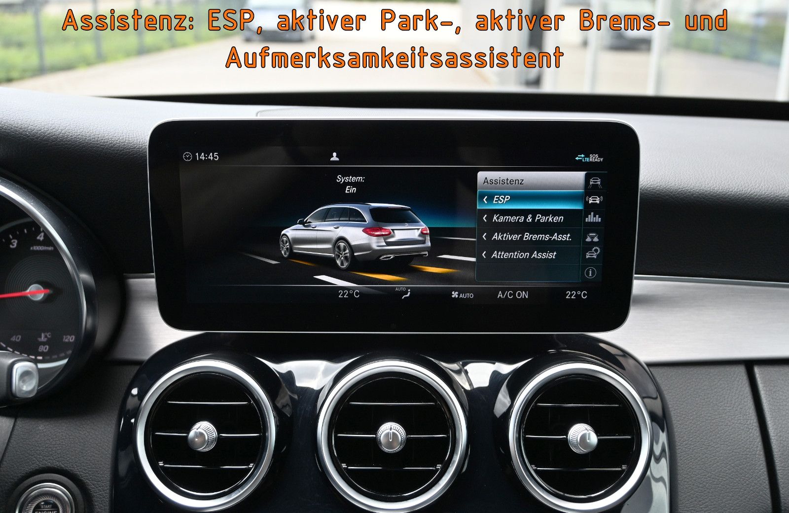 Fahrzeugabbildung Mercedes-Benz C 300 T Aut. Avantgarde °NIGHT°MULTIBEAM°KAMERA°