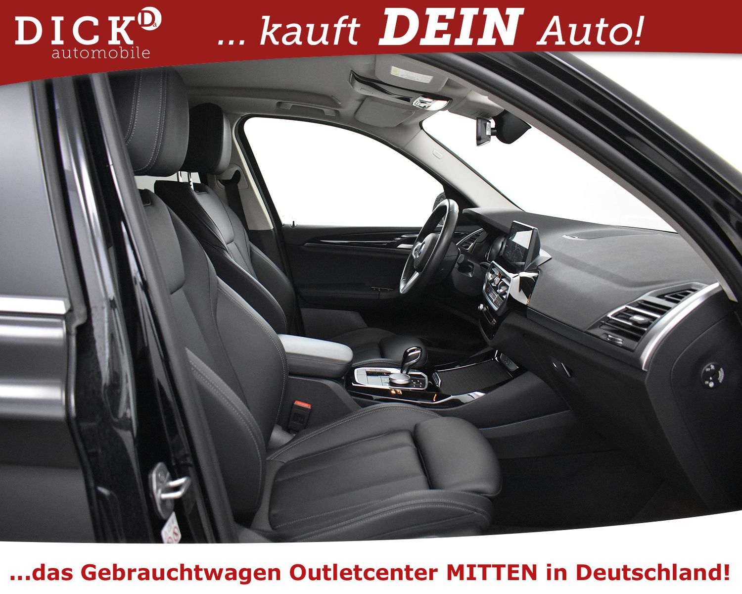 BMW X3 xDr 20d Aut Sport LEDER+PROF+AHK+KAM+SHZ+M19" - Image 16