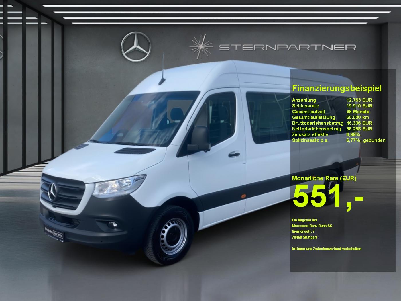 Mercedes-Benz Sprinter 315 CDI Tourer Maxi 9G Klima+Standhz.