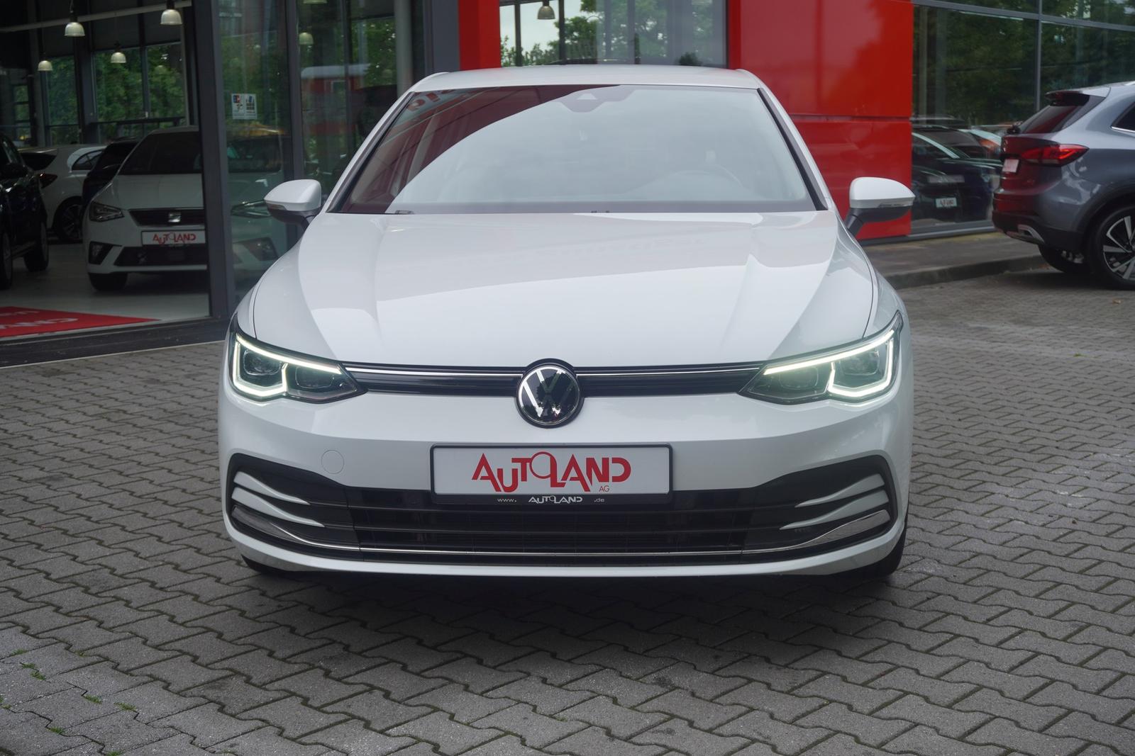 Volkswagen Golf VIII Style eTSI DSG LED Navi ACC Alcantara, миниатюра 3