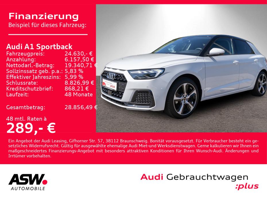 Audi A1 Sportback S line 30TFSI LED PDC SHZ GRA, миниатюра 7