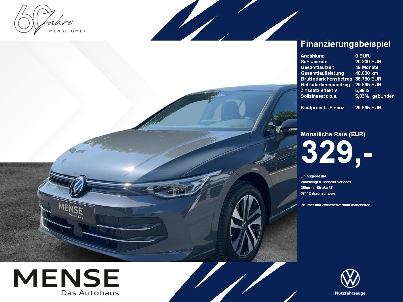 Volkswagen Golf 1.5 eTSI DSG Energy AHK Navi Ganzjahresreif