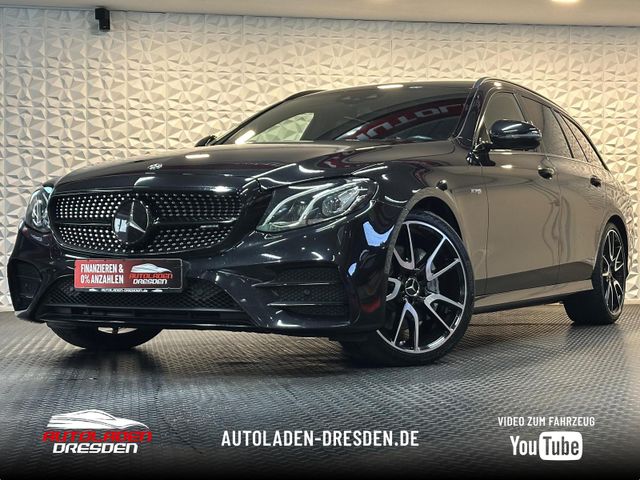 MERCEDES-BENZ E 43T AMG 4M NIGHT LED#AHK#SHZ#HUD#LUFT#ACC#NAVI