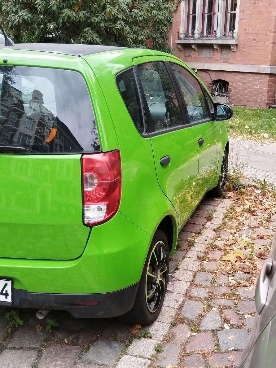 Mitsubishi Colt 2009 — rear view