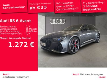 Audi Leasing Angebot: Audi RS6 Avant tiptronic HD Matrix-LED Panorma B&O Hu