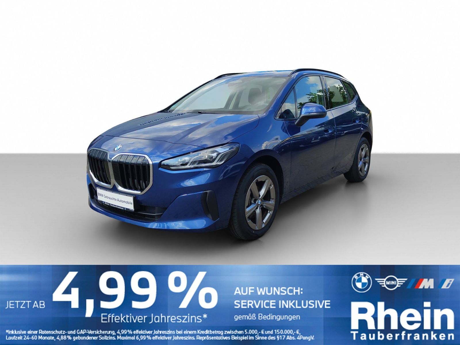BMW 220i Active Tourer DKG AHK/LED+/SH/K-ZUG/ALARM