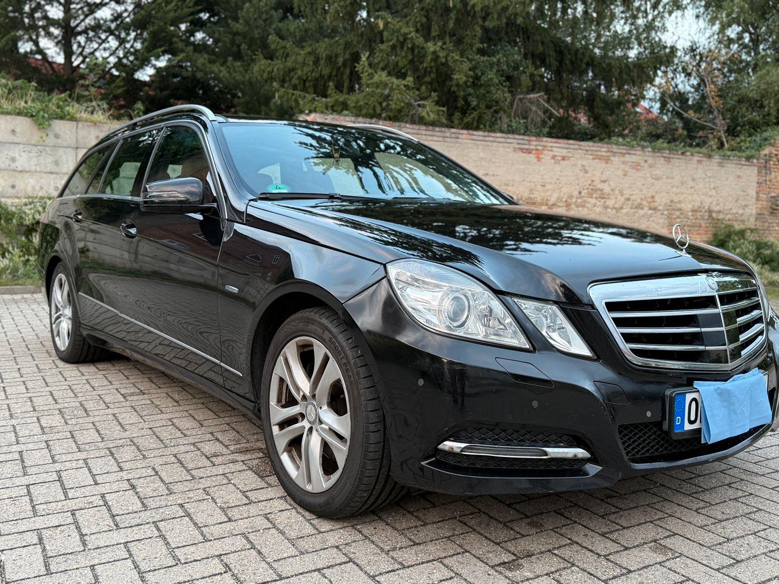 Mercedes-Benz E300 2010 — rear view