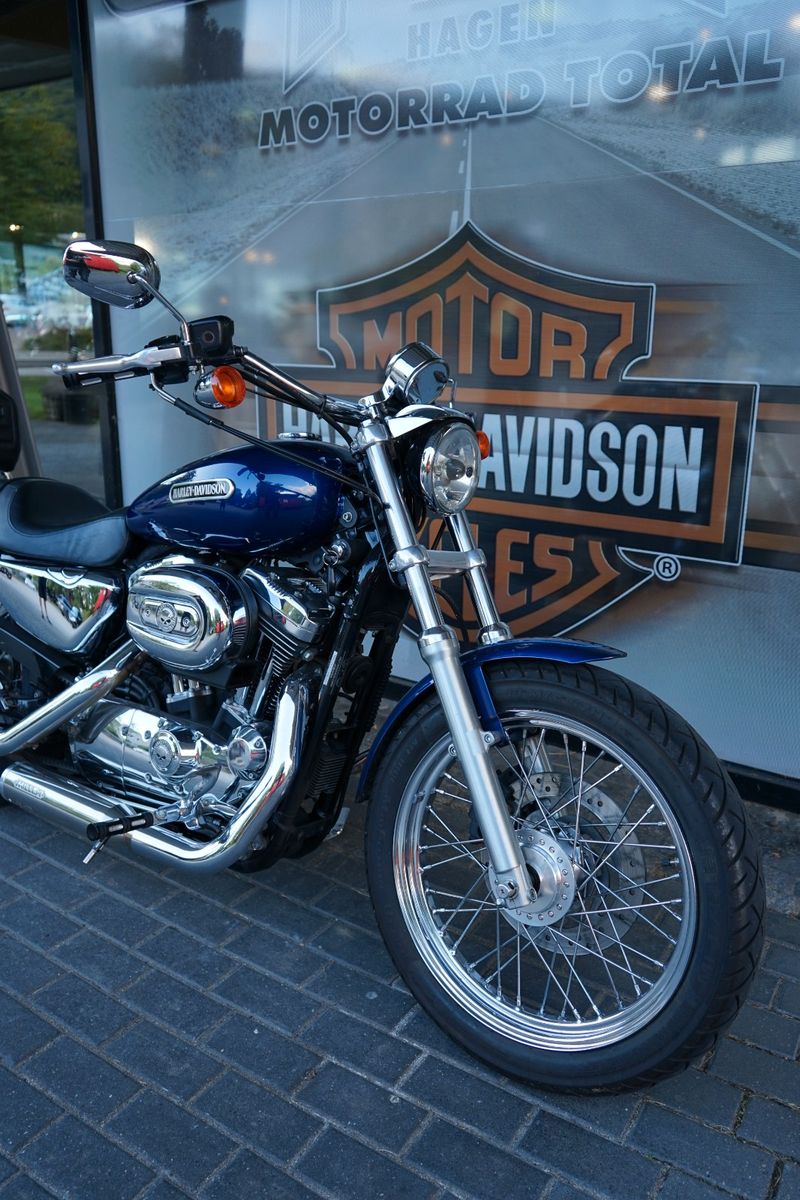Fahrzeugabbildung Harley-Davidson Sportster XL 1200 Low mit Miller Auspuff
