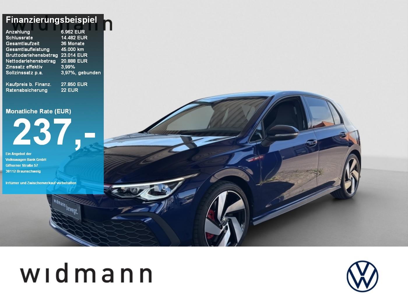 Volkswagen Golf GTI 2.0 245 PS NAVI KAMERA Schaltgetriebe