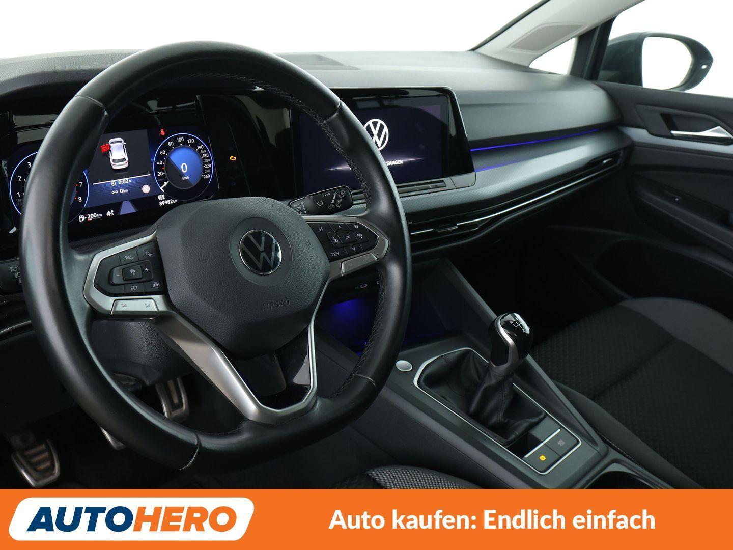 Volkswagen Golf VIII 1.5 TSI ACT Active Aut.*NAVI*LED*ACC*, миниатюра 10