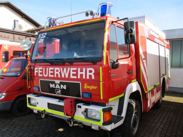 MAN 8.224 4x4 Allrad Feuerwehr kein Wohnmobil