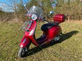 Vespa Primavera 50 Touring; Rot, in gepflegtem Zustand - Offers