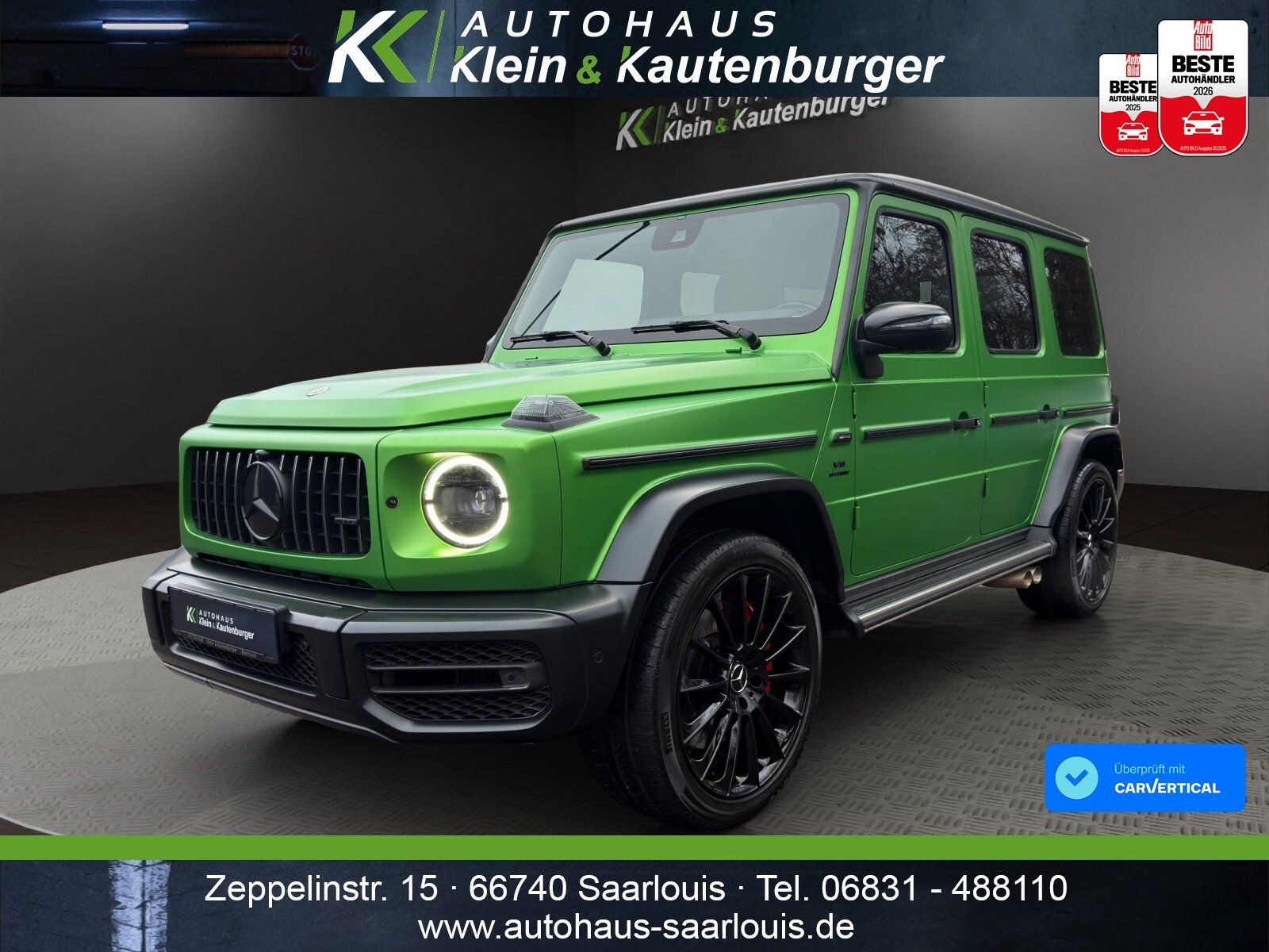 MERCEDES-BENZ G 63 AMG DESIGNO MAGNO+PERFORMANCE LENKRAD+AMBIE