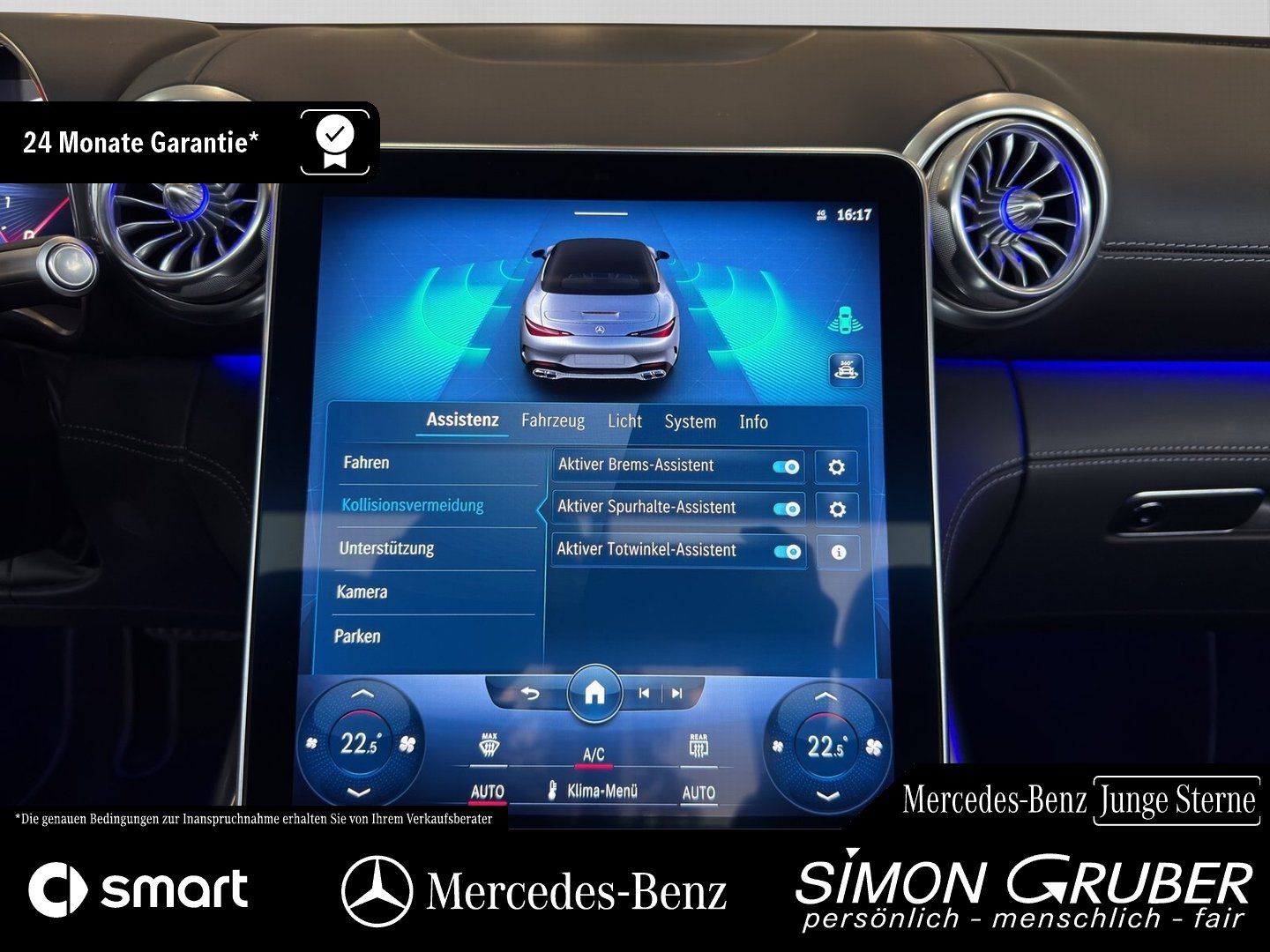 Fahrzeugabbildung Mercedes-Benz SL 55 4M+ AMG Burm Sitzklima Massage Nappa