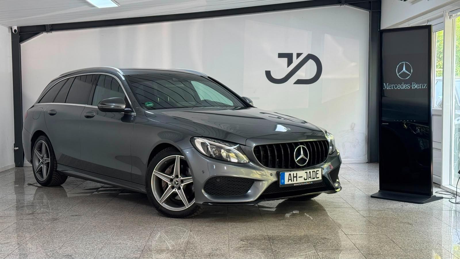 Mercedes-Benz C 200d G-Tronic Plus T AMG Line*Vollleder*Spur.