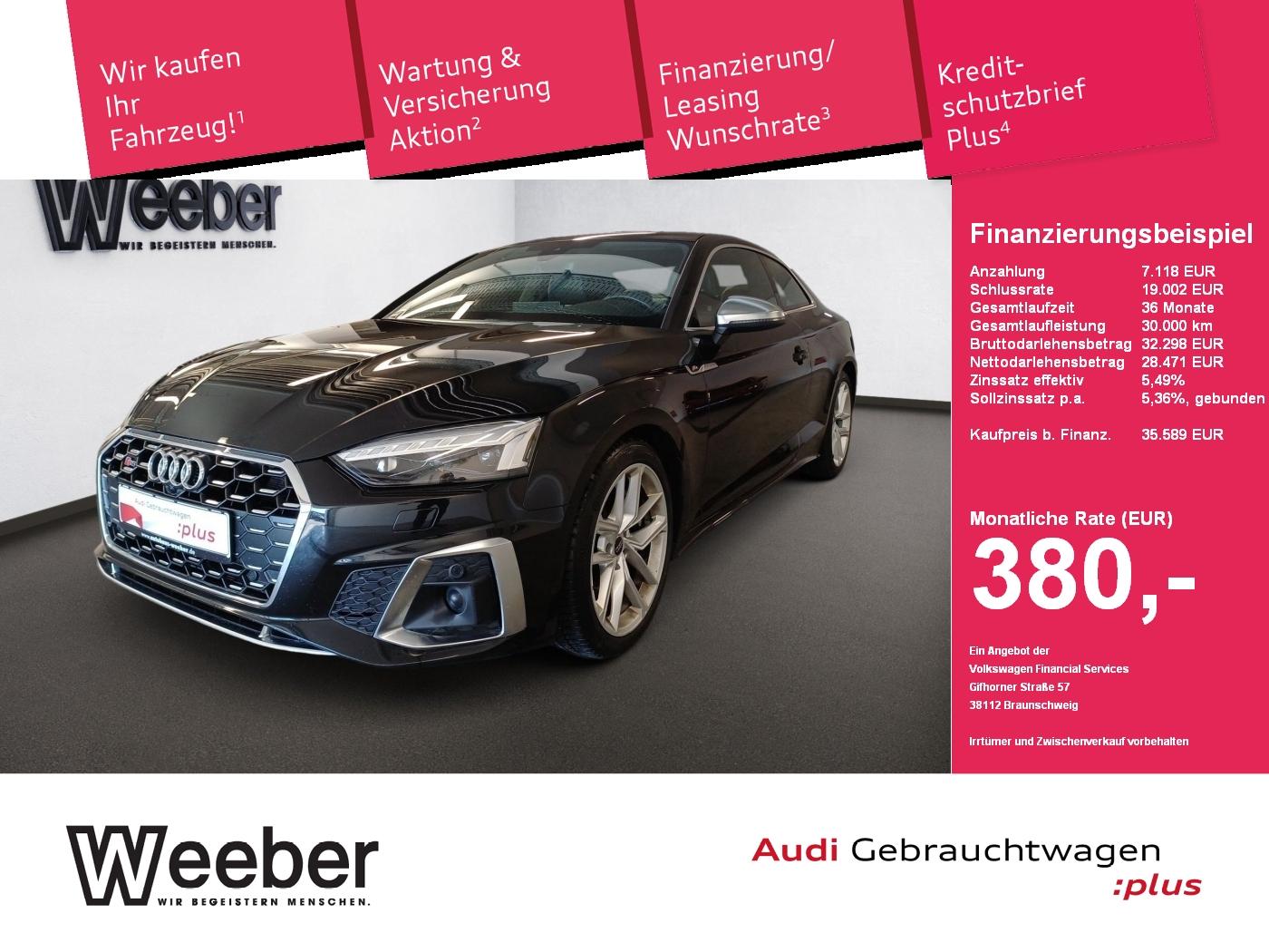 Audi S5 Coupe quattro *AHK*B&O*PANO*STHZ*MATRIX*NAVI*