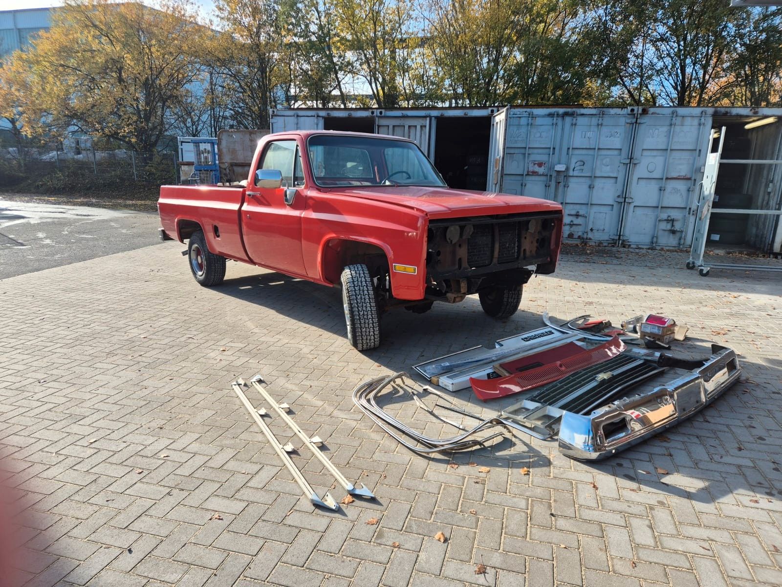 Fahrzeugabbildung Chevrolet K10 Silverado 1/2-ton Pickup 5,0 Small Block