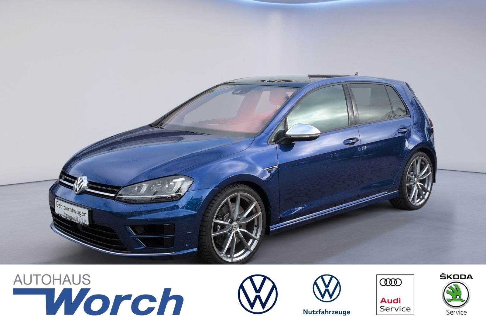 Golf VII R 2.0TSI DSG LEDER+PANO+NAV+SHZ+DCC+RFK