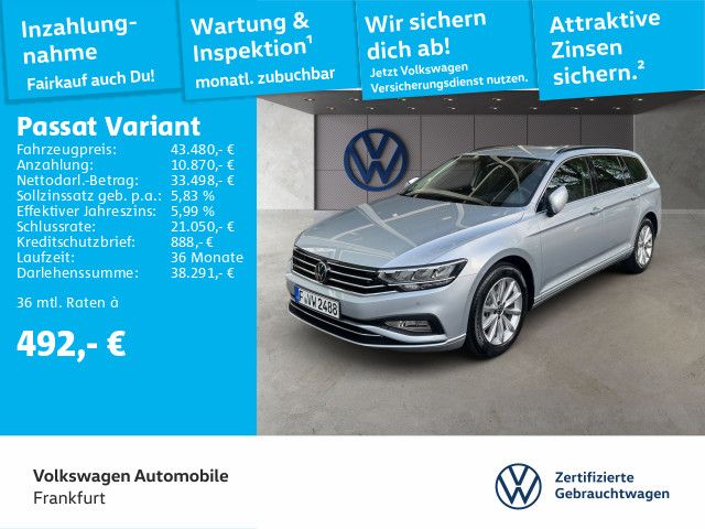 Volkswagen Passat Variant 2.0 TDI DSG Business Navi RearVie