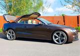Audi A5 2.0 TDI 140kW quattro Cab. - - Audi A5: Braun, Leder