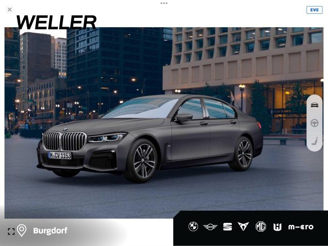 BMW 750i xDrive Sportpaket Bluetooth HUD Navi Klima