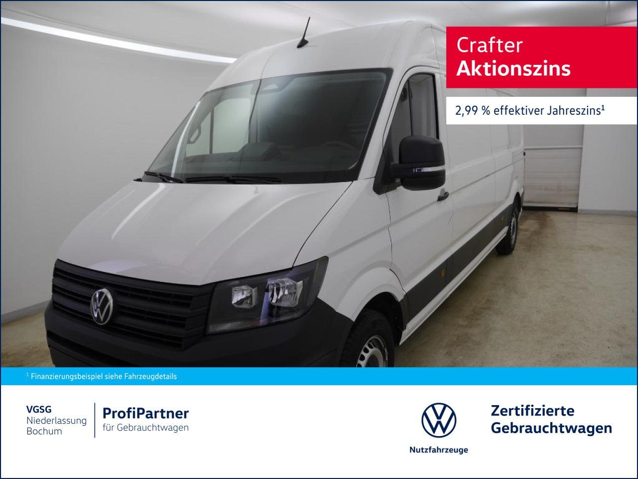 Volkswagen Crafter Kasten Lang Neues Modell Sitzhzg. Kamera