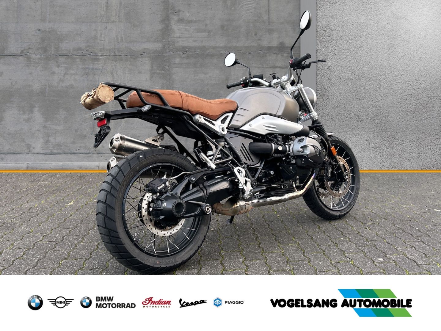 Fahrzeugabbildung BMW R nineT Scrambler, LED-Zusatzscheinwerfer, Gepäc