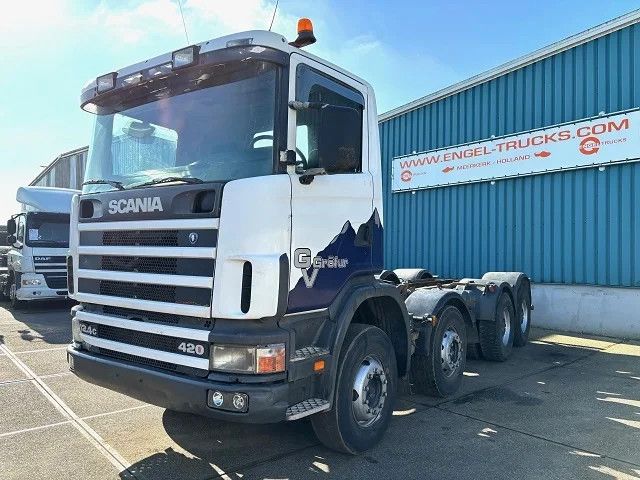 Scania R124-420 C 8x4 FULL STEEL CHASSIS (EURO 3 / FULL