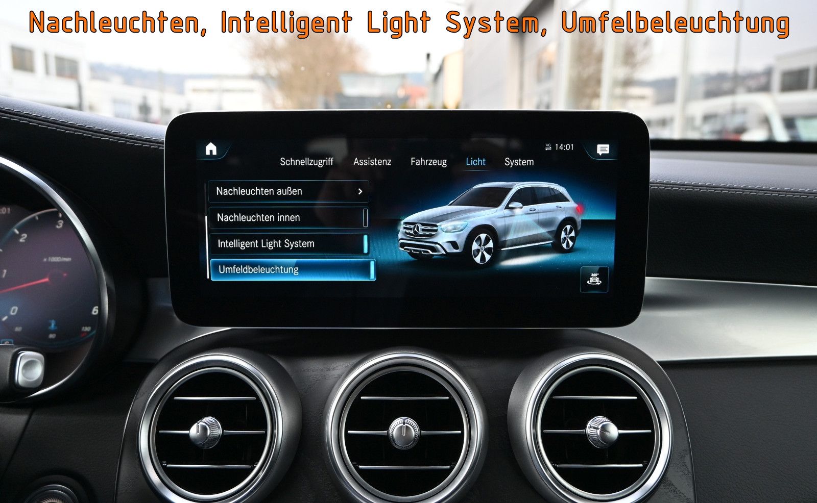 Fahrzeugabbildung Mercedes-Benz GLC 400 d 4M. AMG NIGHT °ACC°AHK°BURM°STHZG°360°