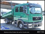 MAN TGL 8.220 Doka Kipper, Standklima, 7-Sitzer, AHK - MAN LKWs