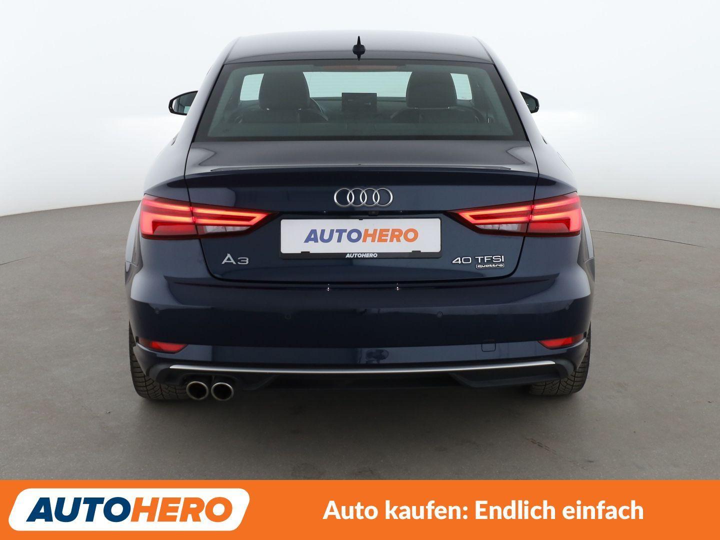 Audi A3 Limousine 40 TFSI quattro Sport Aut.*NAV*CAM*, миниатюра 4