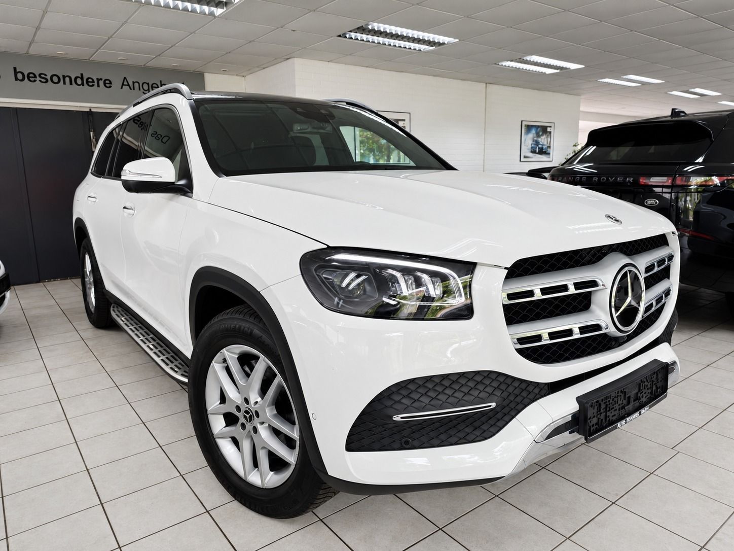 Mercedes GLS 350 2021, 2.9D dīzelis, Automāts, SUV/Apvidus, Balts — Latvijā
