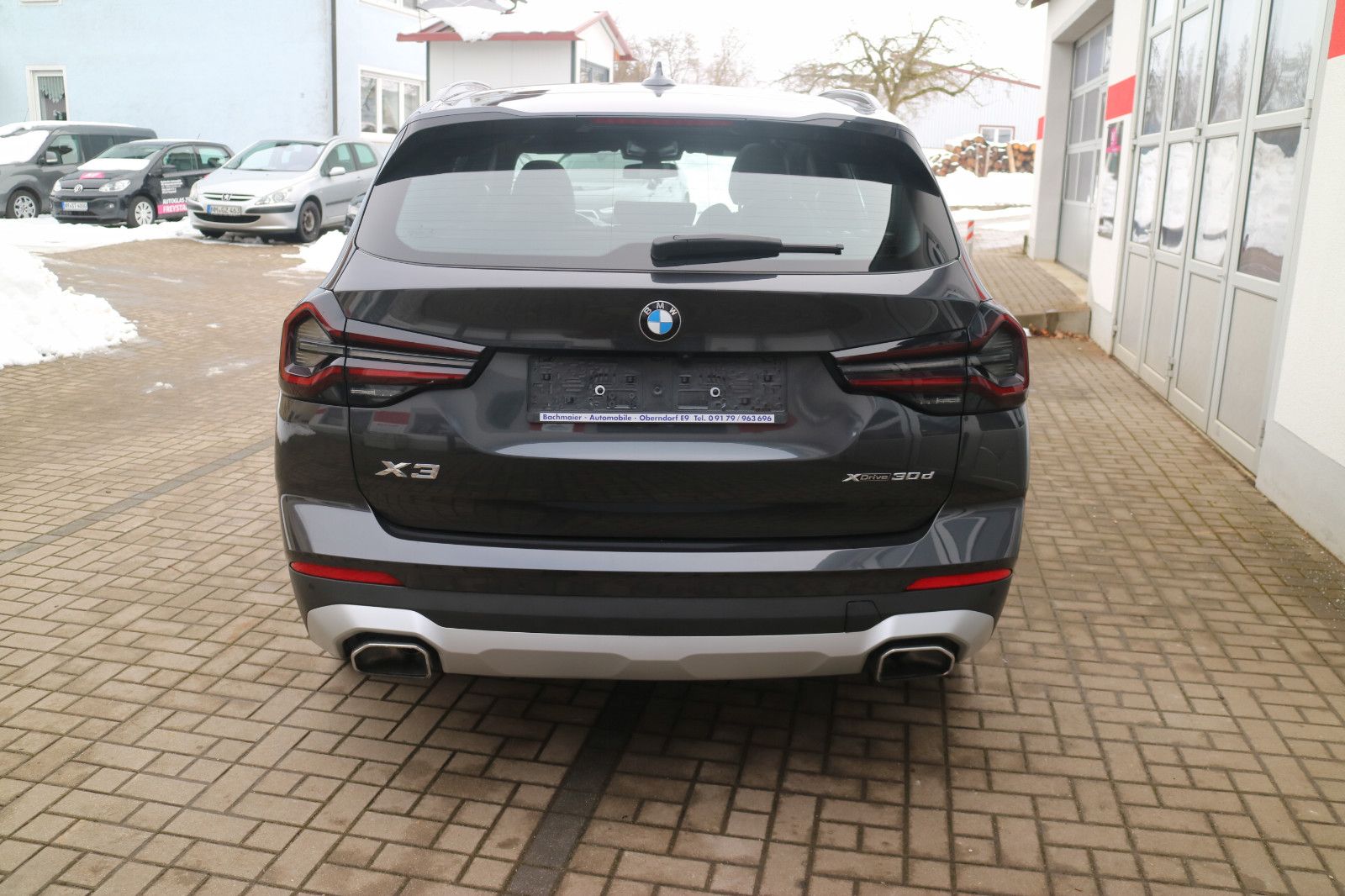 BMW X3 xDrive 30 d-M-Sport-PANO-Vollleder-ALU-19 foto 9