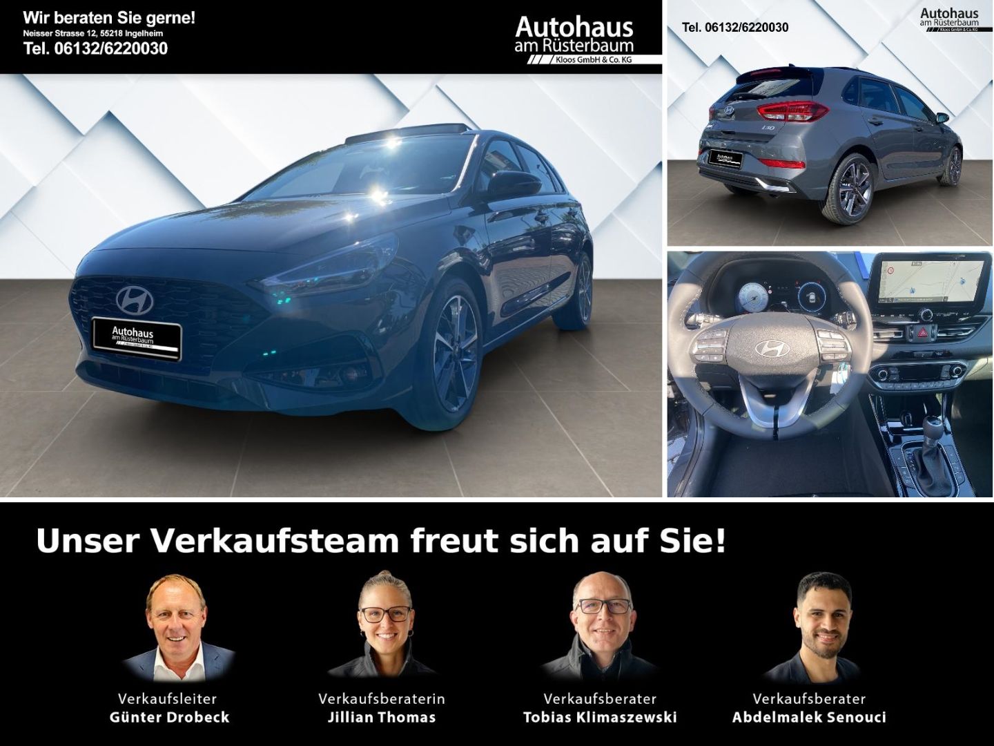 Hyundai i30 Trend Panoramadach (MY26) 1.6 Automatik Navi