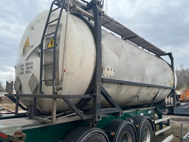 Autres Tankcontainer 35000L Edelstahl V4A