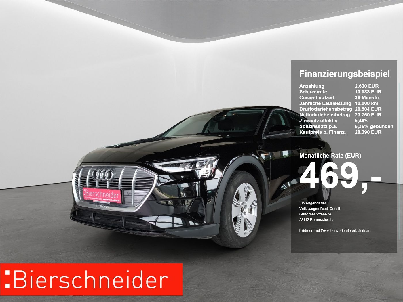 AUDI E-TRON 50 QUATTRO 313 PS LED+NAVI+LUFTFEDERUNG