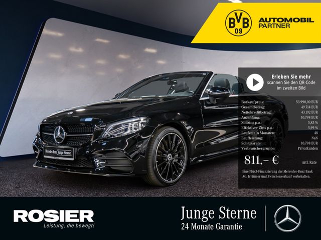 Mercedes-Benz C 400 4M Cabrio AMG Line Night Burm Kamera Multi