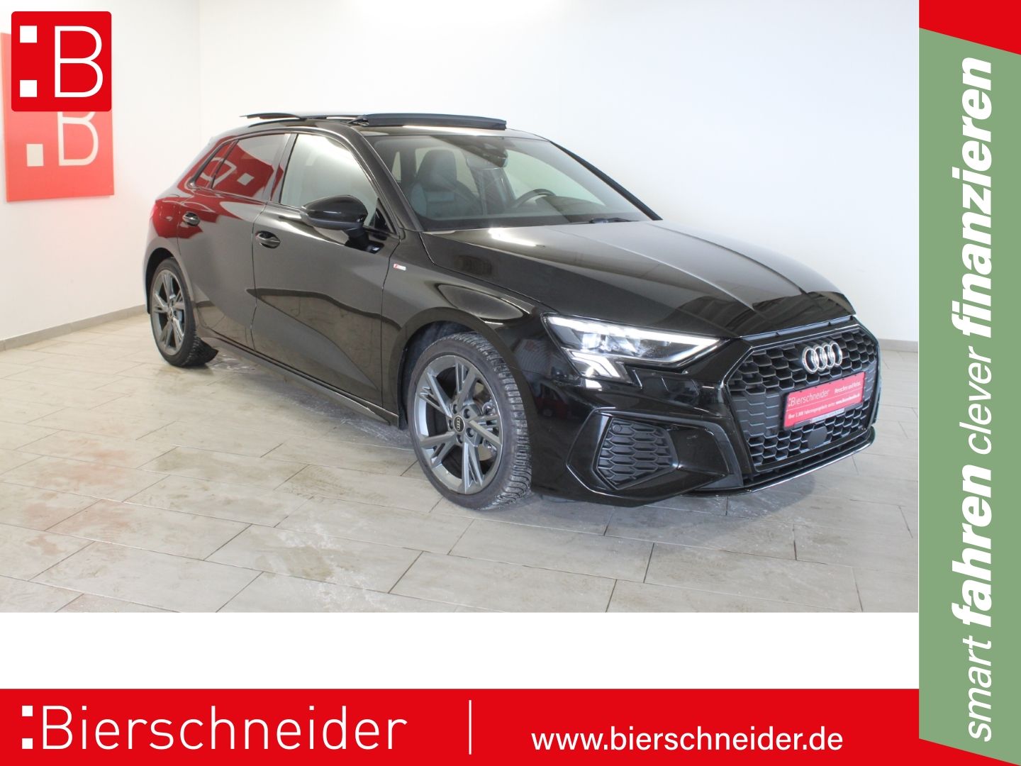 Audi A3 Sportback 35 TDI S-Tronic 2x S-Line  Black 18