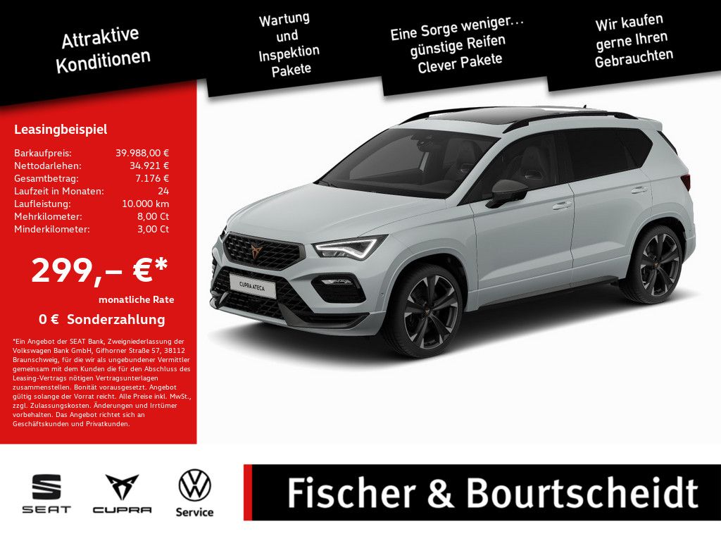 Cupra Ateca 2.0 TSI VZ 4Drive ACC FACEL. LED PANO 360°