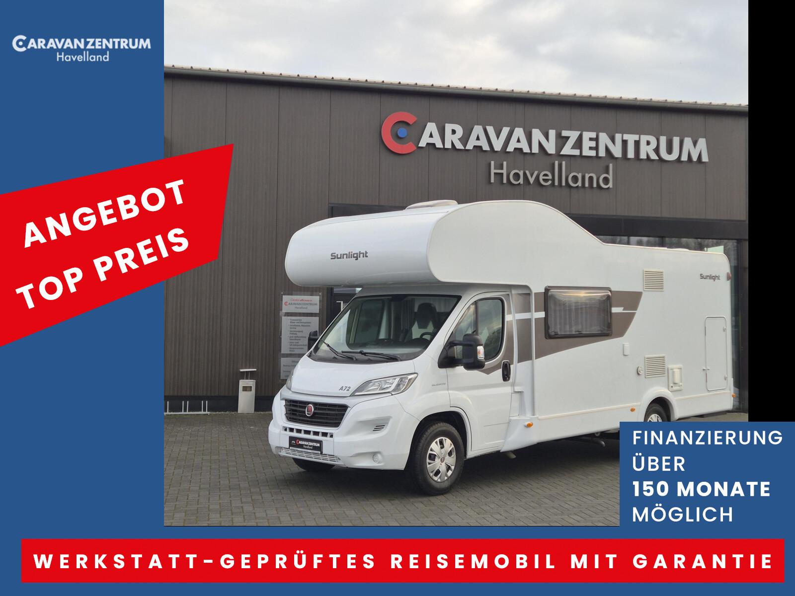 Sunlight A 72 # 7Schläfer # 2xSitzgruppen # Etagenbetten