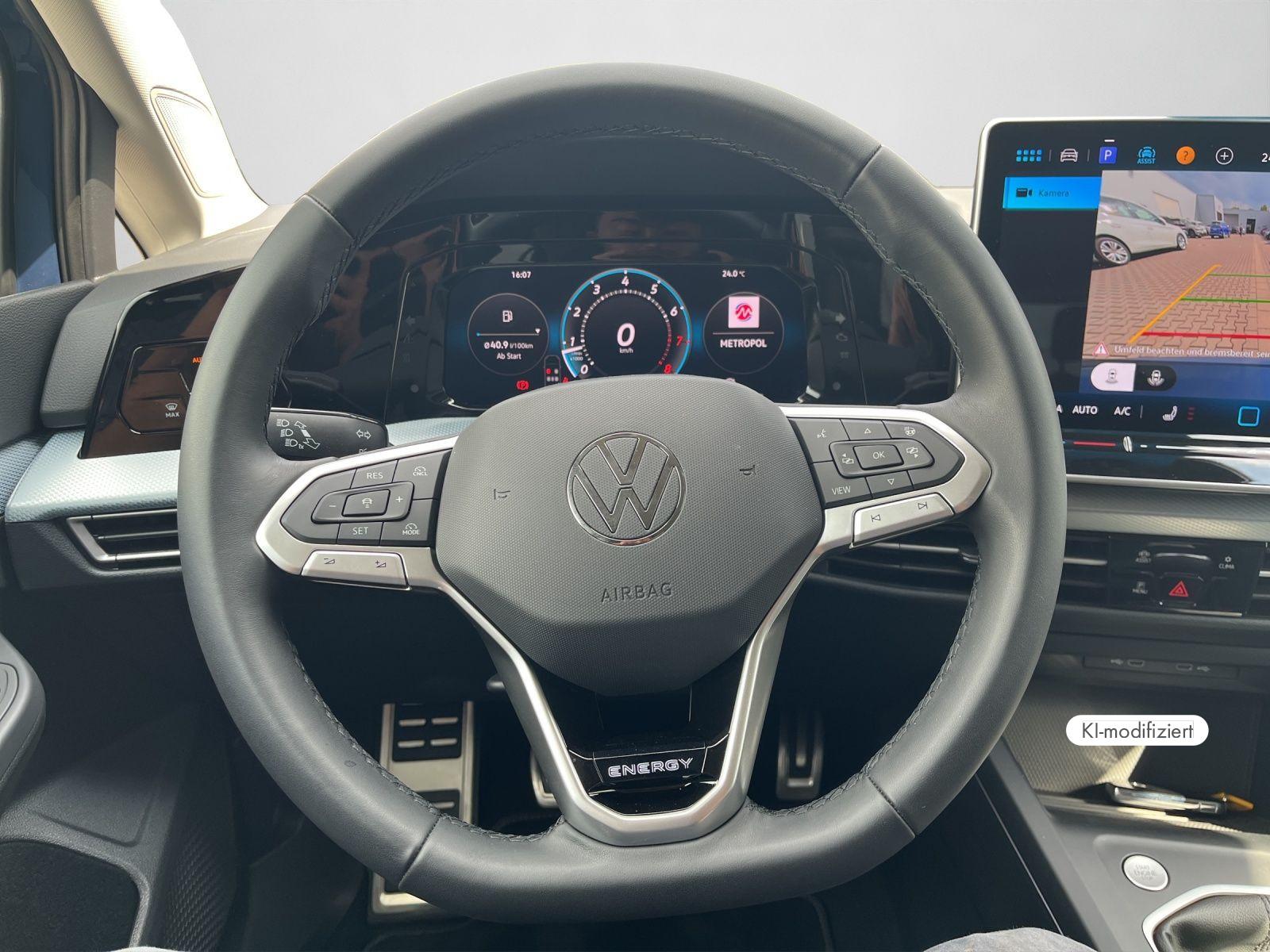 Volkswagen Golf VIII 1,5 TSI Energy NAVI/RFK/LED/PDC/Sitzhe, миниатюра 10