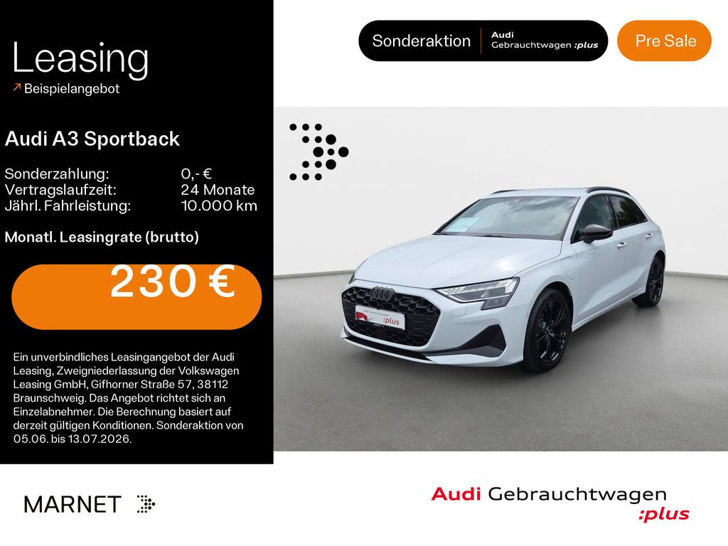 Audi A3 Sportback 40 TFSI e Advanced*Navi*LED*AHK*HUD