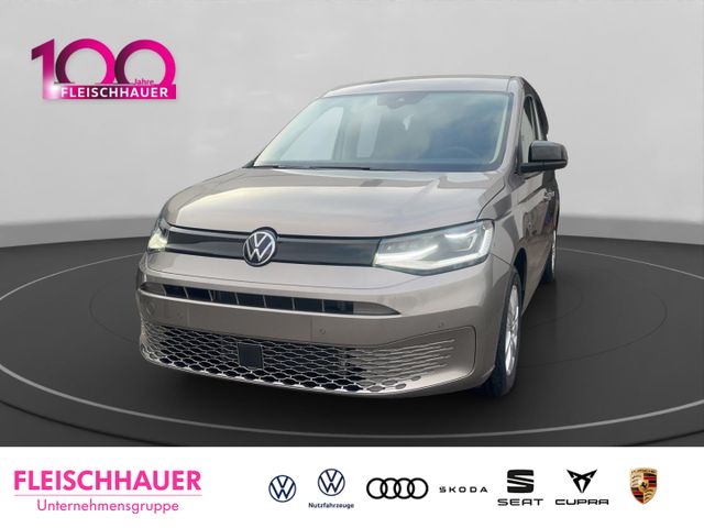 Volkswagen Caddy 5-Sitzer 2,0TDI LED+KLAU+LM+APP+SH+PDC vo&