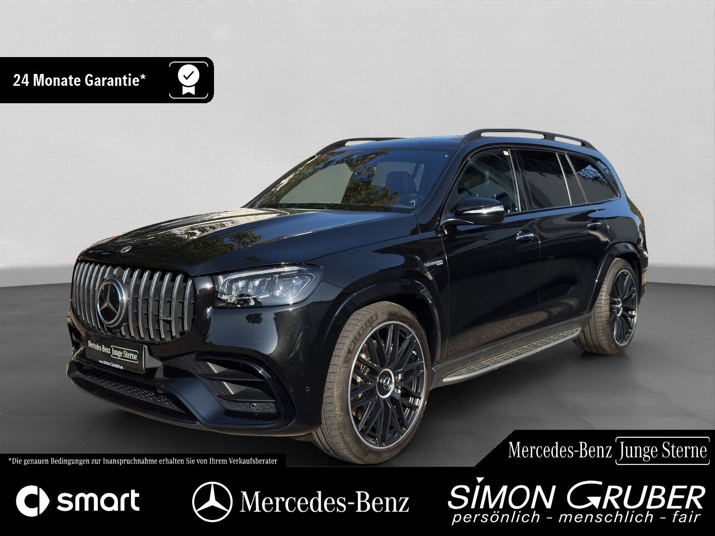 Fahrzeugabbildung Mercedes-Benz GLS 63 4M AMG Night Carbon Standhzg. 23 Zoll