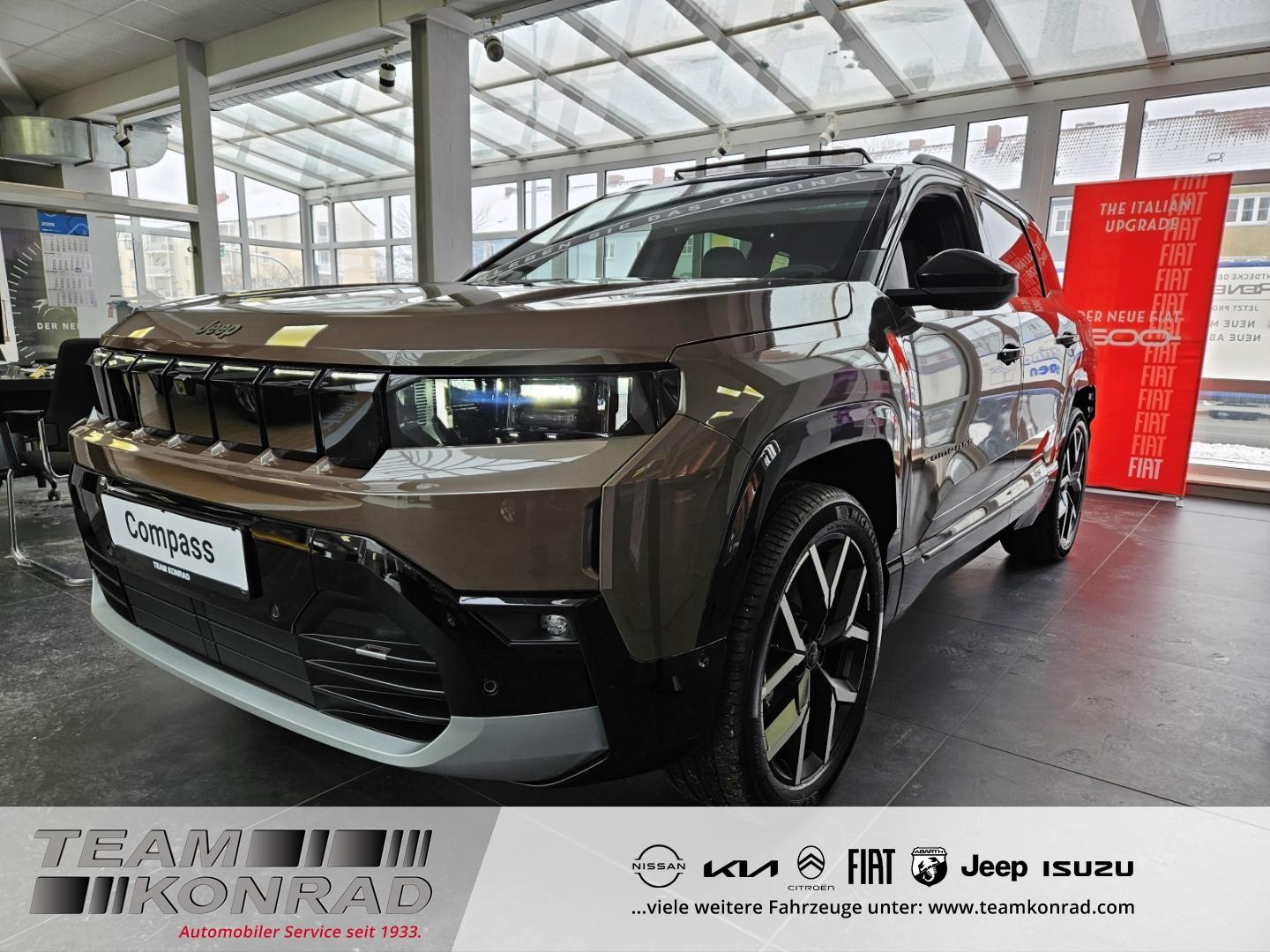 Jeep Compass E First Edition - 74 KWH - Panoramadach 