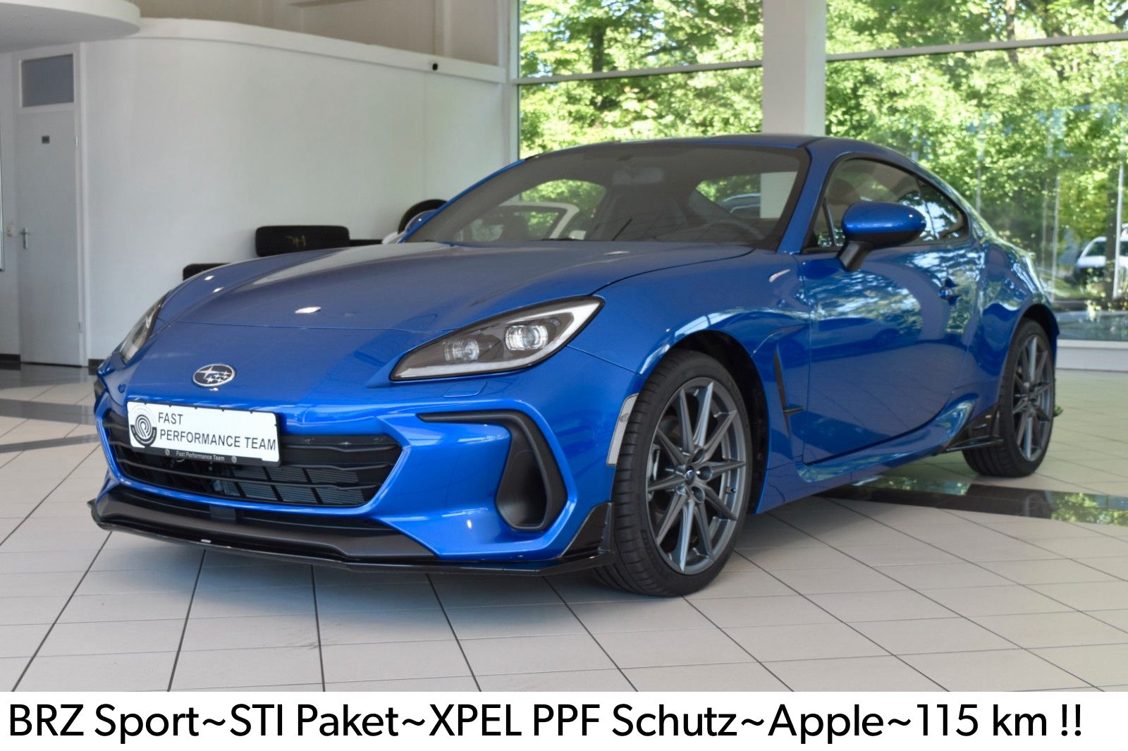 Subaru BRZ Sport~STI Paket~XPEL PPF Schutz~Apple~115 km