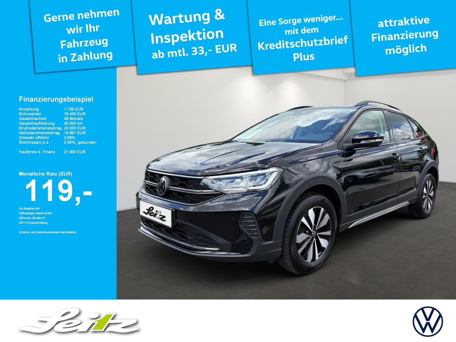 Volkswagen Taigo 1.0 TSI Goal *LED*KAMERA*NAVI*