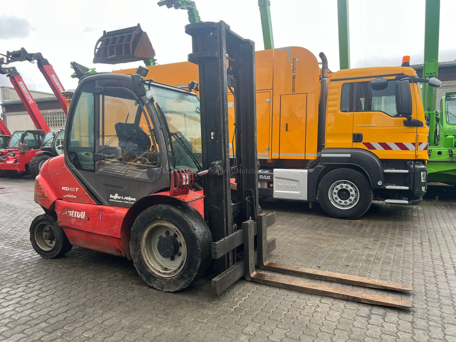 Fahrzeugabbildung Manitou MSI 40 T / 3,7 m / 4t / Duplex