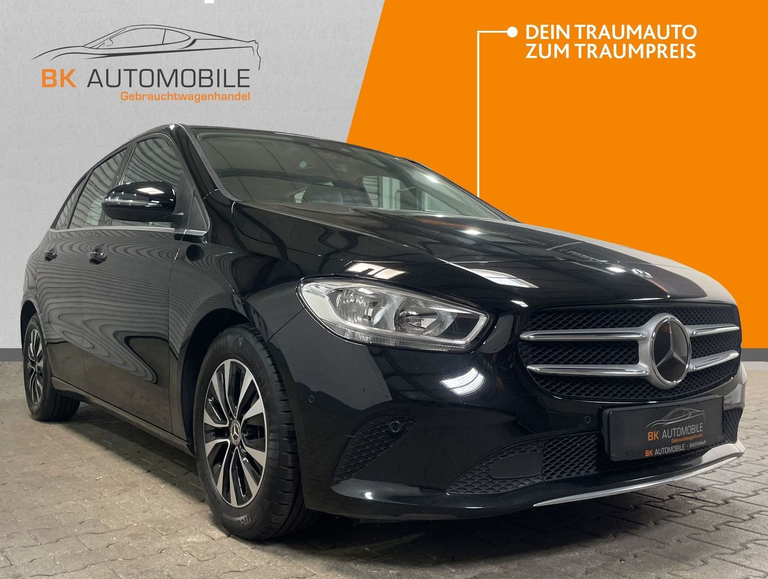 Fahrzeugabbildung Mercedes-Benz B 180 d#MBUX#Spur#Leder#CarPlay#ACC#V.erkennung#